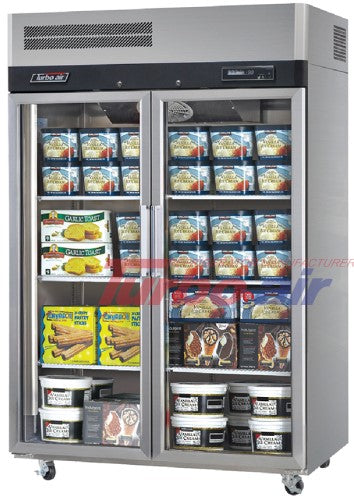 Turbo Air - Upright Freezer  Glass Door