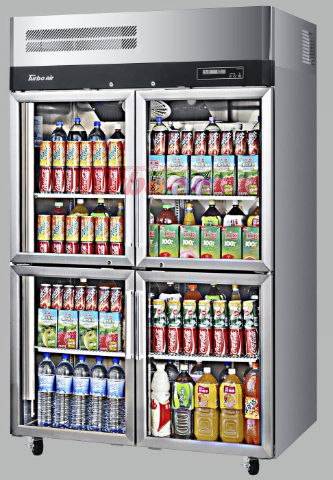 Turbo Air - Upright Fridge Glass Door