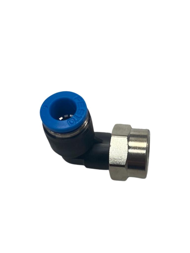 Female Stud Elbow 1/8-6mm QS (Blue Collar)