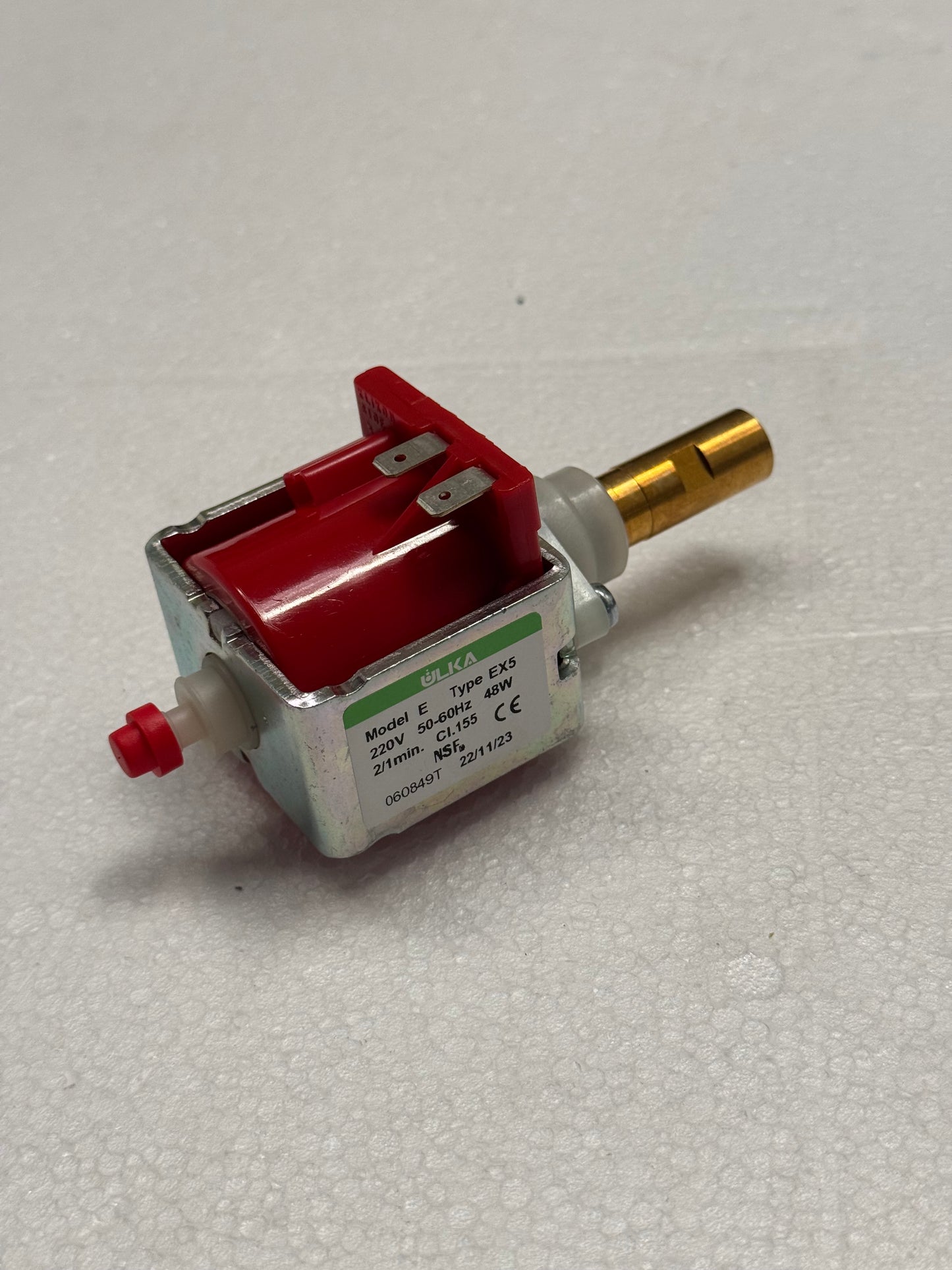 617160/22 VIBRATING PUMP EX5 1/8-D6 V220/50-60 W48
