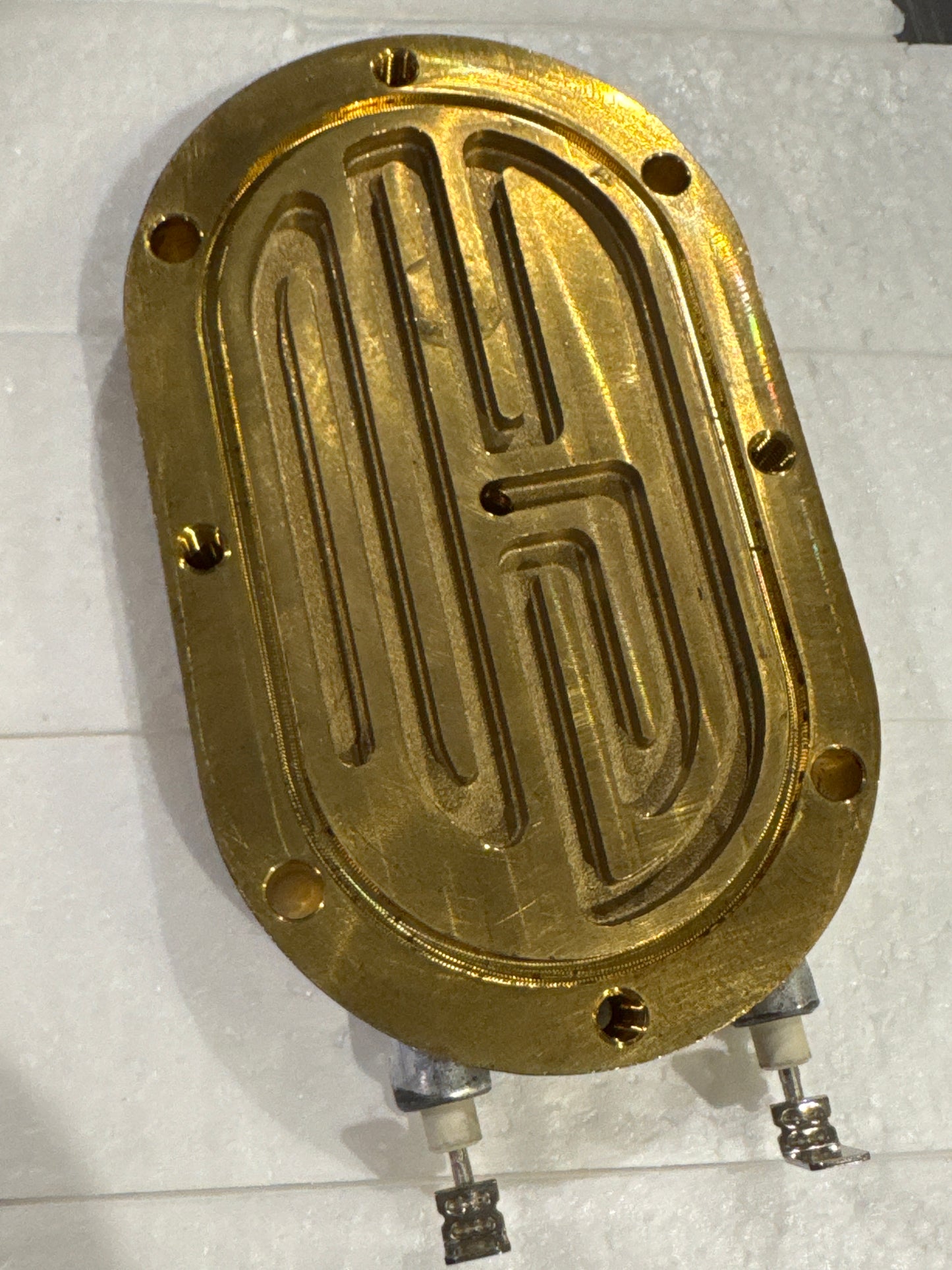 I.364 220V RES+BRASS THERMOBLOCK