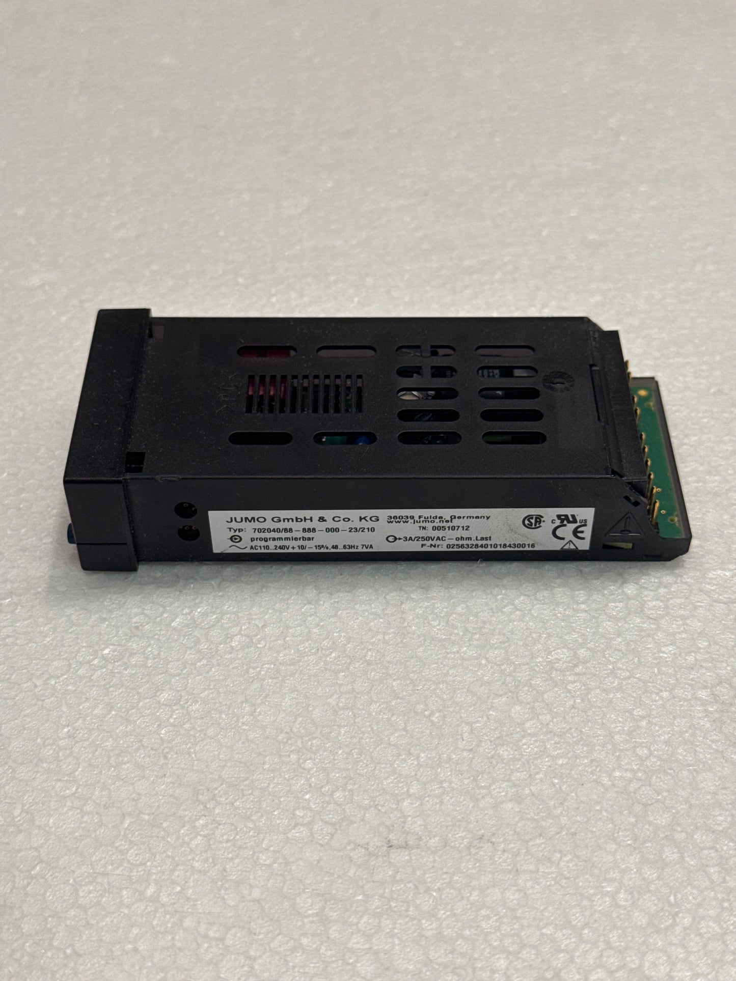 E1003-IT TEMPERATURE CONTROLLER; JUMO ITRON (COFFEE BOILER PID)