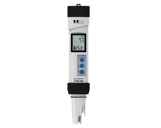 HM Digital - COM-300 pH/TDS/Temperature Water Testing Meter