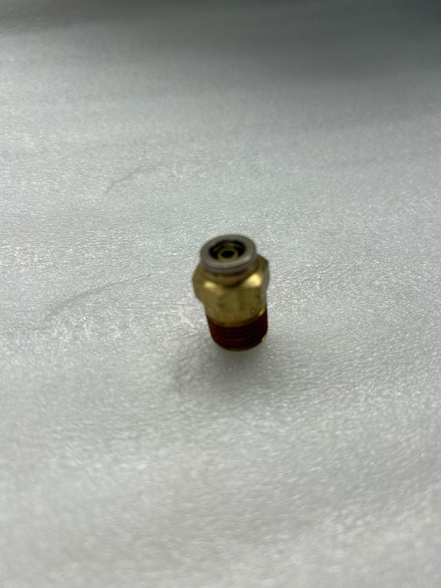 NX-01159 6mm X 1/4 Male Connector Quick-Fit- Brass