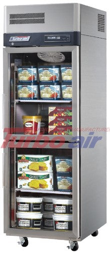 Turbo Air - Upright Freezer  Glass Door