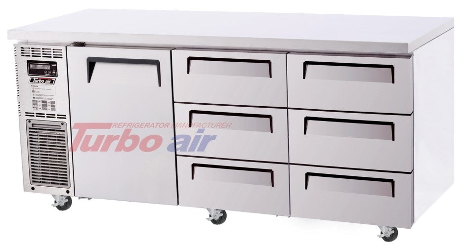 Turbo Air - Undercounter Drawer Fridge