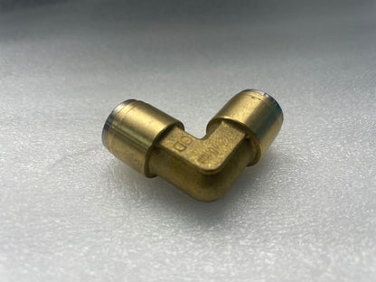 Item NX-01156 10mm equal elbow Quick-Fit- Brass details