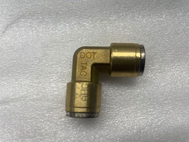 Item NX-01156 10mm equal elbow Quick-Fit- Brass details