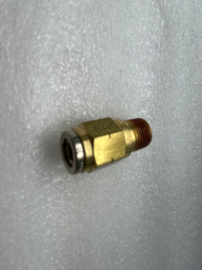 NX-01158 Part description * 6mm X 1/8 Male Connector Quick-Fit- Brass Product group AG-00015 Spare Parts