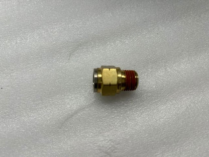 NX-01160 10mm X 1/4 Male Connector Quick-Fit- Brass