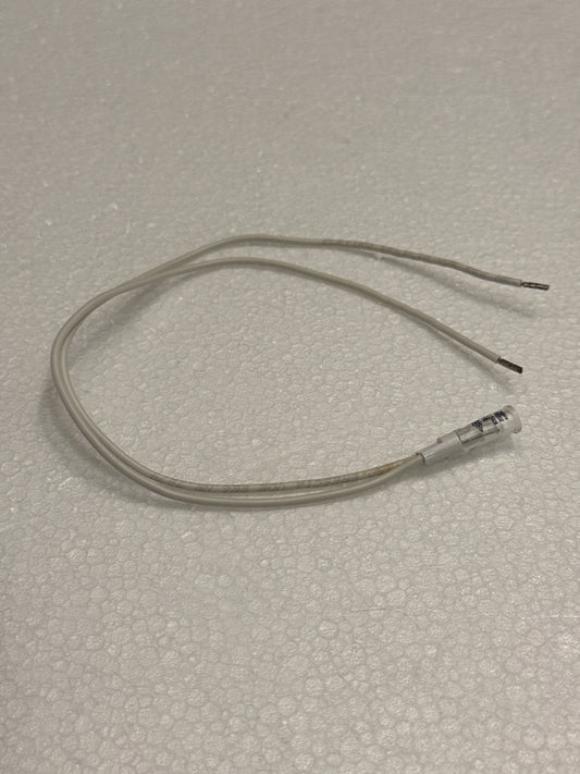 I.4236 PILOT WHITE STEEL 250V