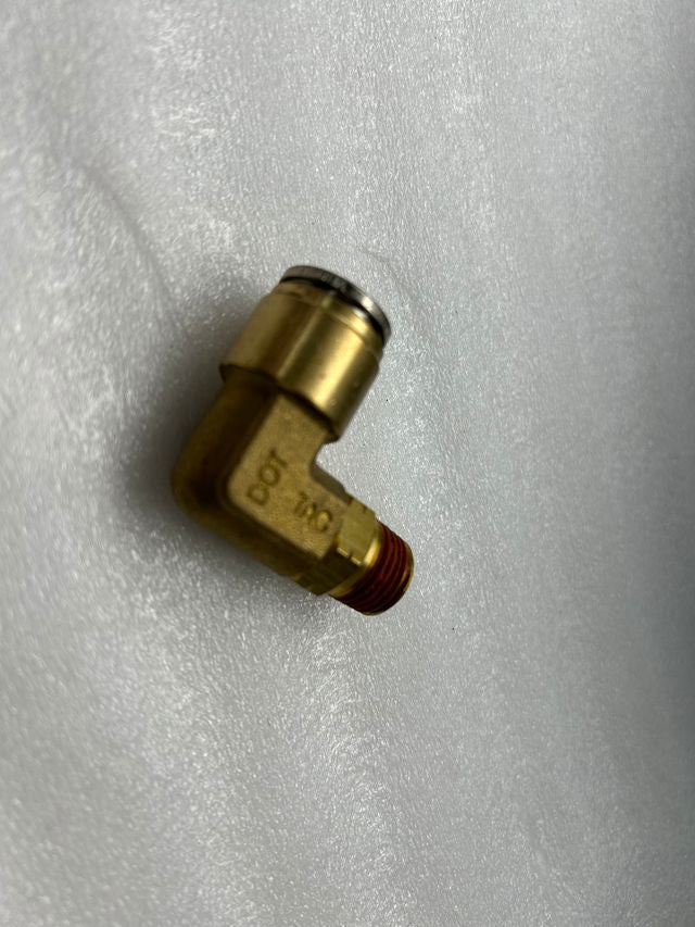 NX-01166 12MM x 1/4 Swivel 90 Elbow Connector Quick-Fit- Brass