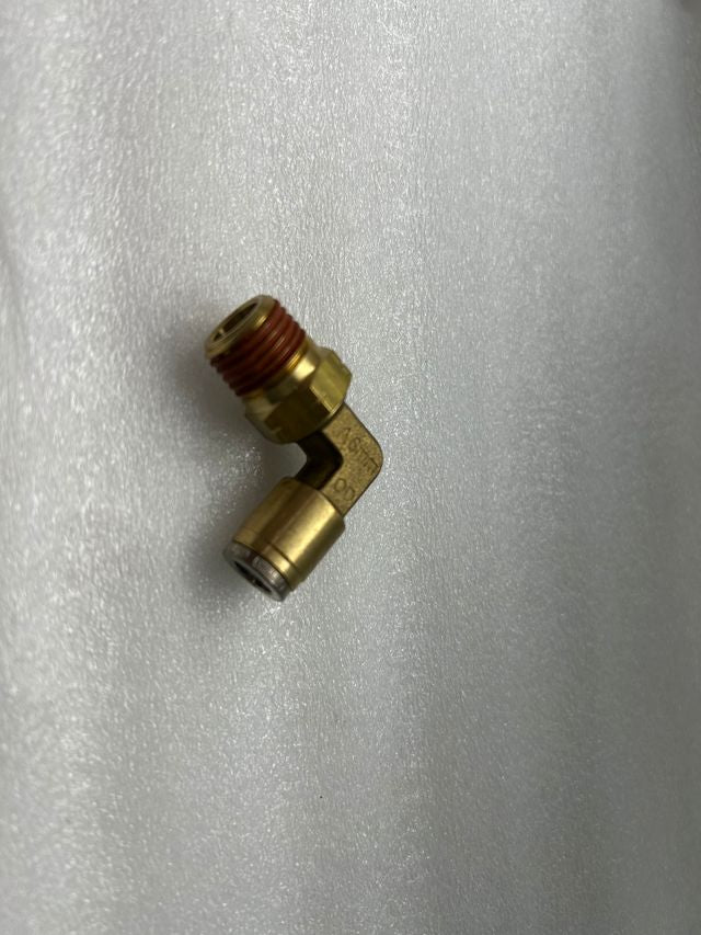 NX-01169 6mmx 1/4 Swivel 90 Elbow Connector Quick-Fit- Brass