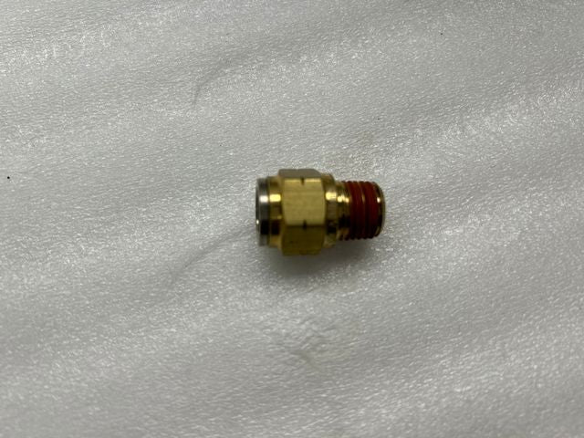 NX-01160 10mm X 1/4 Male Connector Quick-Fit- Brass