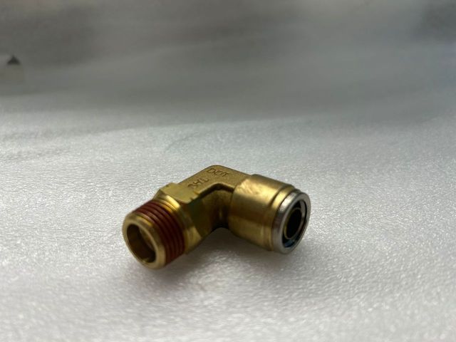 NX-01197 Male swivel Elbow 12MM X 3/8 BSP Quick-Fit- Brass