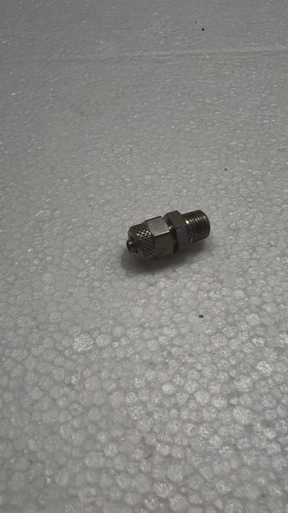 NX-01760 1/8 M Union to 8mm Pipe connector