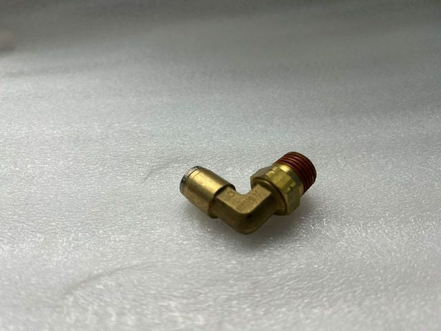 NX-01169 6mmx 1/4 Swivel 90 Elbow Connector Quick-Fit- Brass