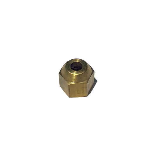 1/4 Hole 6.5mm flare nut - Brass